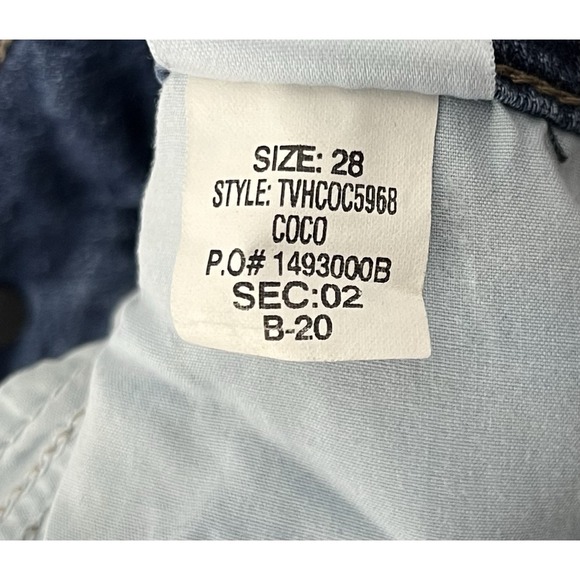 Joes Jeans Skinny Ankle Hi-Low Cutout Hem Womens Sz 28 Blue Stretch Pockets - Picture 4 of 12